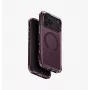 UNIQ Combat MagClick -laturikotelo iPhone 18 Pro Max / 17 Pro Maxille – burgundinpunainen