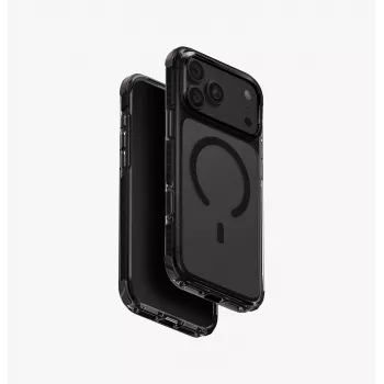 UNIQ Combat MagClick -laturikotelo iPhone 18 Pro Max / 17 Pro Maxille – musta