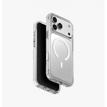 UNIQ Combat MagClick -laturikotelo iPhone 18 Pro Max / 17 Pro Maxille – valkoinen