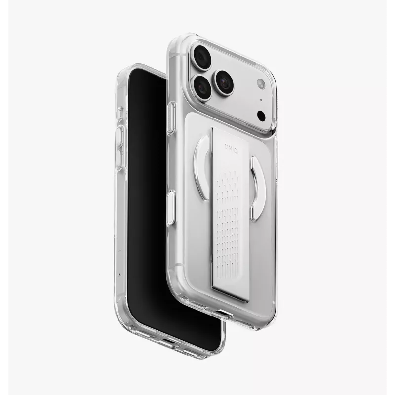 UNIQ Heldro Air iPhone 18 Pro Max / 17 Pro Max MagClick -laturikotelo savulasi