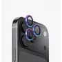 UNIQ Optix Aluguard (DX2) kameraobjektiivin suojus iPhone 18 Pro / iPhone 18 Pro Maxille – irisoiva asennustyökalulla