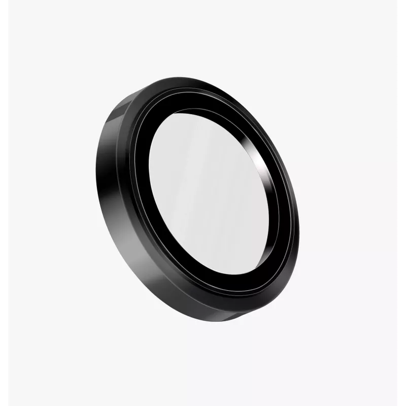 UNIQ Optix Prime kameraobjektiivin suojus iPhone 18 Pro / iPhone 18 Pro Maxille – Glacier Chrome asennustyökalulla