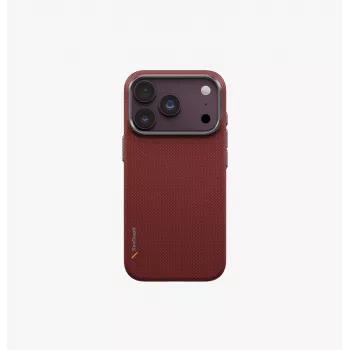 UNIQ Keva Edge MagClick -latauskuori iPhone 18 Pro / 17 Pro - punainen
