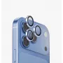 UNIQ Optix Aluguard (DX2) kameran linssinsuoja iPhone 18 Pro / iPhone 18 Pro Max - sininen, asennustyökalulla