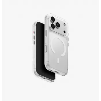 UNIQ Clario Magclick -latauskuori kirkas iPhone 18 Pro / 17 Pro