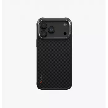 UNIQ Keva Magclick -latauskuori iPhone 18 Pro Max / 17 Pro Max - musta