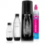 SodaStream Terra Megapack musta hiilihapotuslaite, 3 pulloa ja Quick Connect CO2-sylinteri