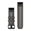 Garmin QuickFit 26 kellonrannekkeet, Pebble Grey silikoni [010-14560-00]