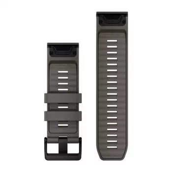 Garmin QuickFit 26 kellonrannekkeet, Pebble Grey silikoni [010-14560-00]