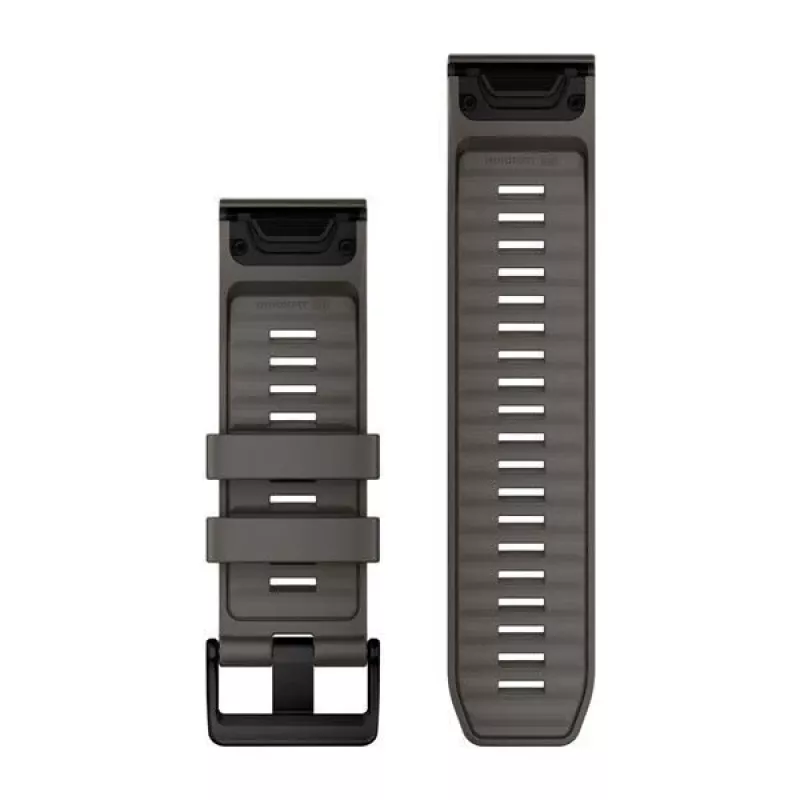 Garmin QuickFit 26 kellonrannekkeet, Pebble Grey silikoni [010-14560-00]