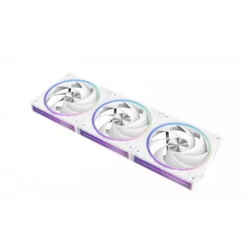 Zalman ZM-DF120R A3 White 120mm Reverse Daisy Chain ARGB -tuuletin, 3 kpl:n pakkaus