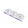 Zalman ZM-DF120R A3 White 120mm Reverse Daisy Chain ARGB -tuuletin, 3 kpl:n pakkaus