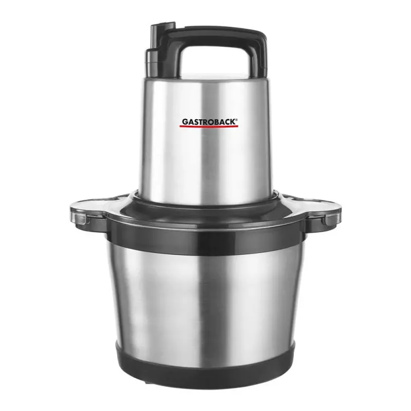 Gastroback 40966 Design Multi Chopper Professional 600 W 1,0 L lasikulho ruostumaton teräs