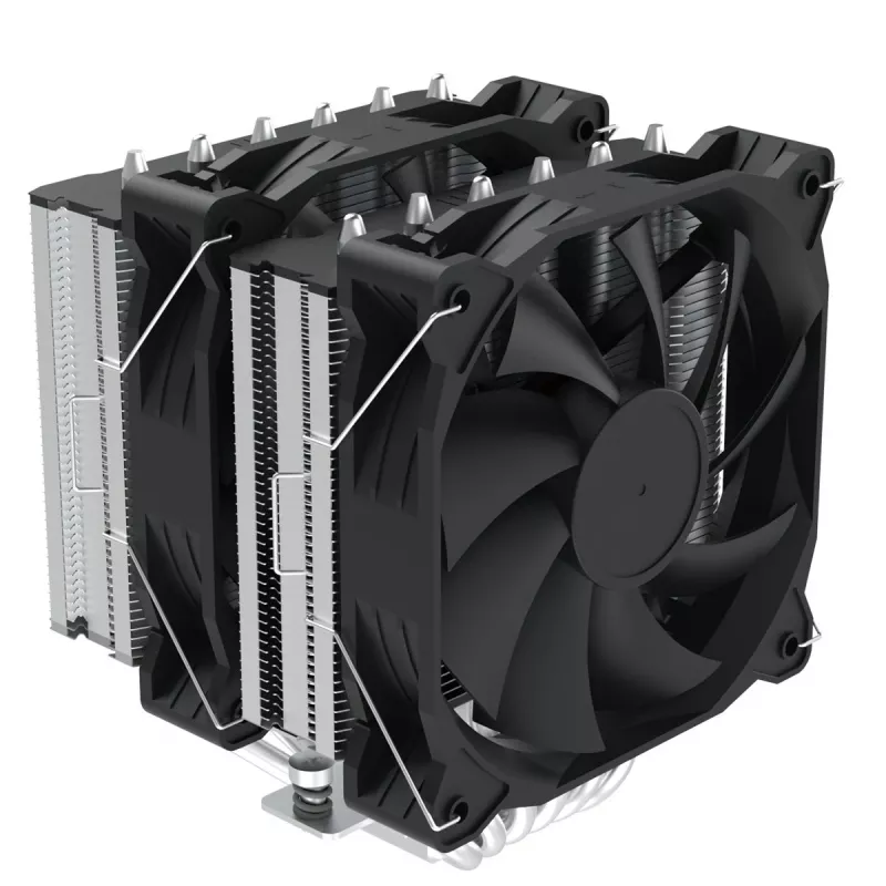 Zalman CNPS12X BP suorittimen jäähdytin, 120mm, musta
