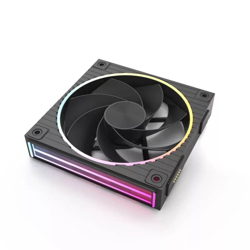 Zalman ZM-DF120R A3 120mm Daisy-Chain Reverse -tuuletin, 3 kpl:n pakkaus, musta