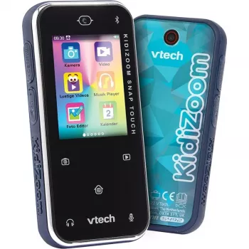 VTech KidiZoom Snap Touch lasten älypuhelin 80-549204 musta