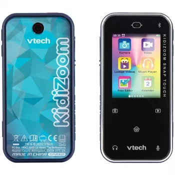 VTech KidiZoom Snap Touch lasten älypuhelin 80-549204 musta