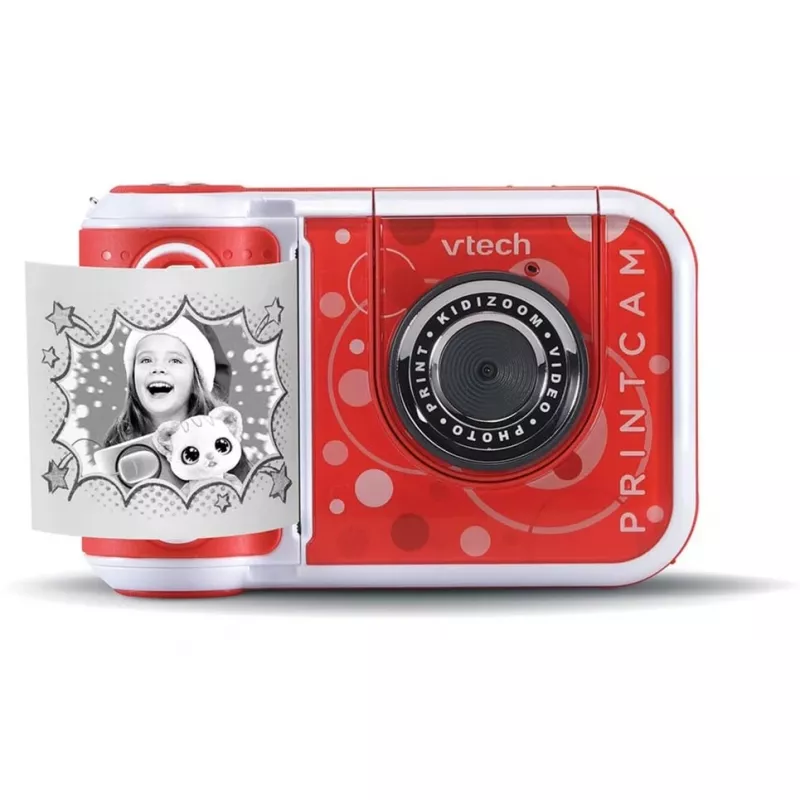 VTech KidiZoom Print Cam digitaalikamera punainen/valkoinen