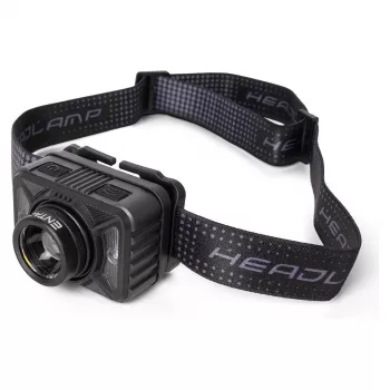 ENTAC EHL-ZH-10W-R Zoom otsalamppu ladattavalla akulla 10W liiketunnistin