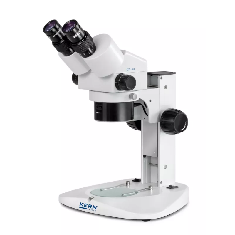 Kern Optics OZL 456 stereo-zoom-mikroskooppi binokulaari 50x ylä- ja läpivalaisu LED