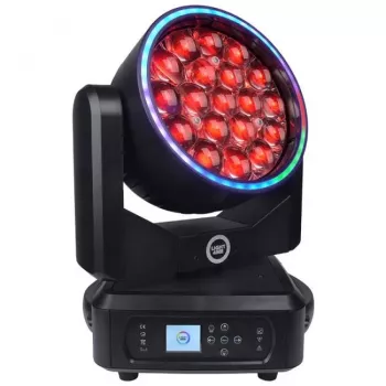 LIGHT4ME ZOOM WASH 19X15 RING LED liikkuva pää