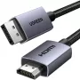 UGREEN HDMI–DisplayPort aktiivinen muunnoskaapeli 4K 30Hz 3m musta