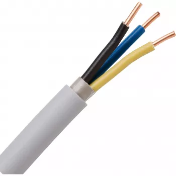 Heinrich Kopp NYM-J 3G2,5 mm² harmaa vaippakaapeli 25 m 153125003