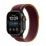 Apple Watch Ultra 4 GPS + Cellular 49 mm titaanikotelo musta Trail Loop Burgund – M/L