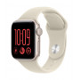 Apple Watch SE 3 GPS 40 mm alumiinikotelo tähtipolaari urheilurannake hiekka – S/M