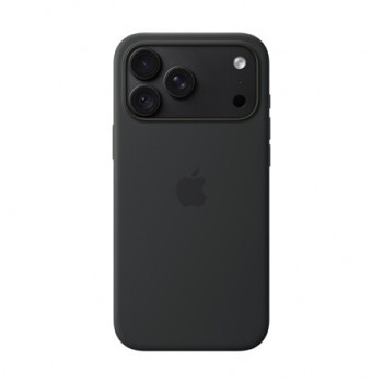 Apple iPhone 18 Pro Max Silicone Case MagSafe-yhteensopiva – musta