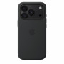 Apple iPhone 18 Pro Silicone Case MagSafe-yhteensopiva – musta