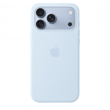 Apple iPhone 18 Pro Max Silicone Case MagSafe-yhteensopiva – sininen
