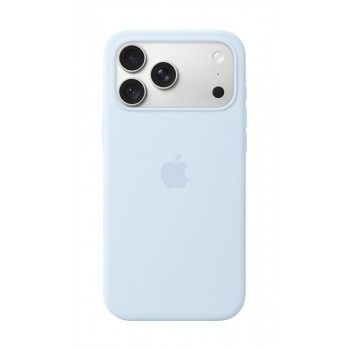 Apple iPhone 18 Pro Max Silicone Case MagSafe-yhteensopiva – sininen