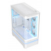 ASUS PRIME AP304 TG ARGB valkoinen ATX Mid-Tower PC-kotelo