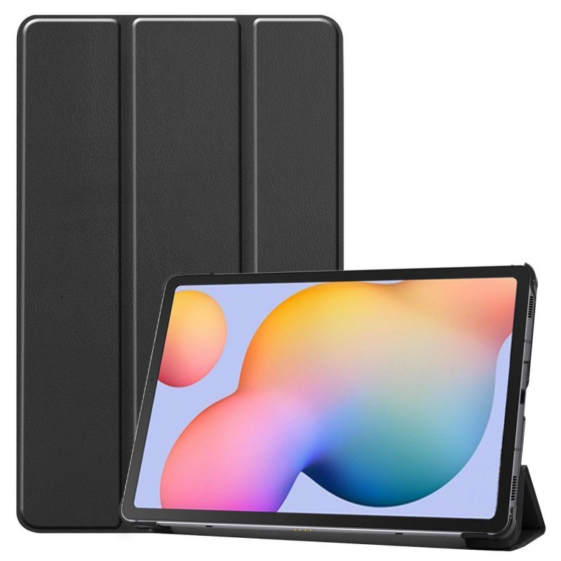 eSTUFF tablettikuori Samsung Galaxy Tab S8+/S7+/S7 FE, nahkaetupuoli, kova PC-takapuoli