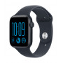 Apple Watch SE 3 GPS + Cellular 44 mm alumiinikuori keskiyö urheilu-rannekkeella sininen – M/L