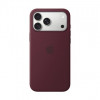 Apple iPhone 18 Pro Max silikonikuori MagSafe-yhteensopiva – burgundi