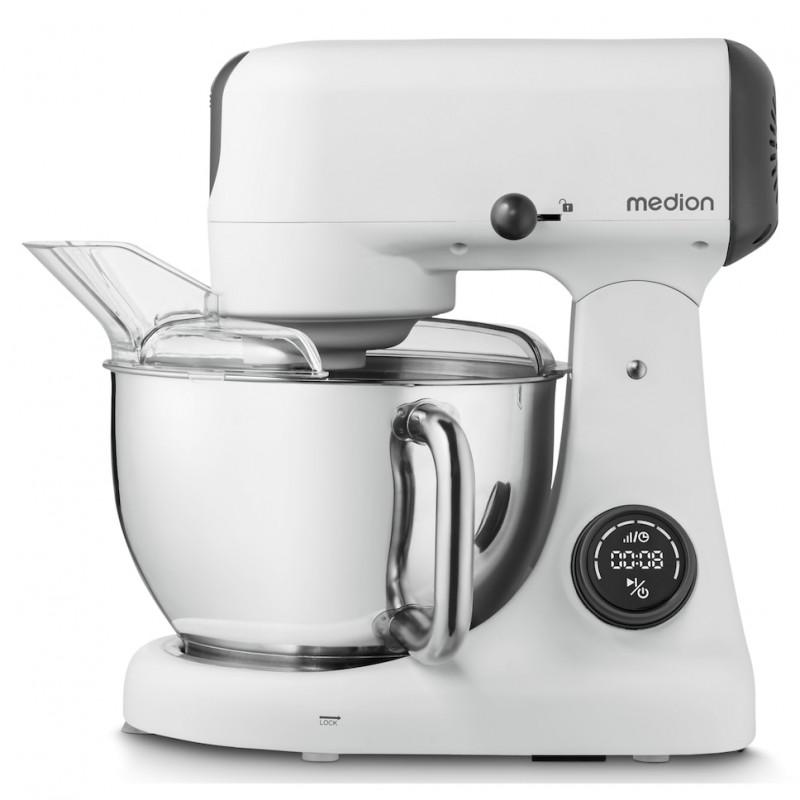 Medion MD12600 digitaalinen keittiökone, 4,6 L, valkoinen