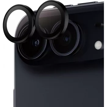 PanzerGlass Hoops kameransuoja musta iPhone Duo