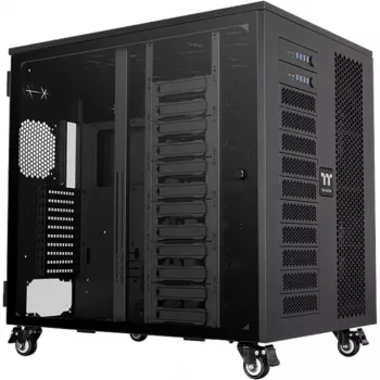 Thermaltake AX1000 TG -työasemakotelo, musta