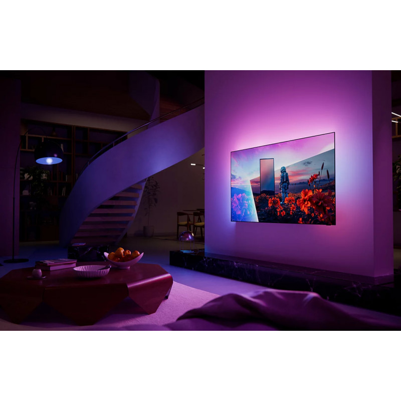 Philips 65OLED811 65 tuuman (164 cm) 4K UHD OLED Smart-TV Ambilightilla, Titan OS
