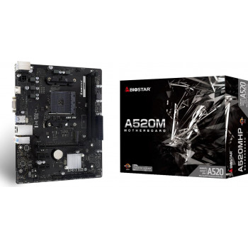 Biostar A520MHP 2.0 AMD A520 AM4 Micro-ATX -emolevy
