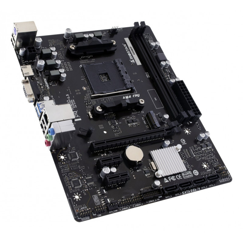 Biostar A520MHP 2.0 AMD A520 AM4 Micro-ATX -emolevy