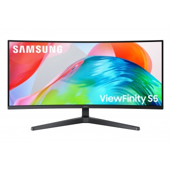 Samsung S34H550GAU 34 tuuman UltraWide QHD VA -monitori – 3440 x 1440, 21:9, 120 Hz, 5 ms, HDR, HDMI, DisplayPort