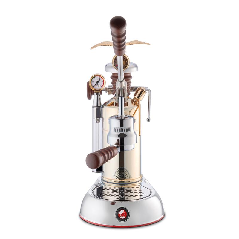 La Pavoni Esperto Competente LPLESC01EU vipukahviespressokone, kromi/kulta