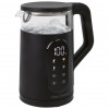 ProfiCook PC-WK 1328 -vedenkeitin 1,7 L 2200 W musta, läpinäkyvä