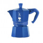 Bialetti Candyland Moka Express 3TZ -käsikahvinkeitin, 150 ml, sininen