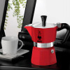 Bialetti Candyland Moka Express 3TZ käsikahvinkeitin, 150 ml, punainen