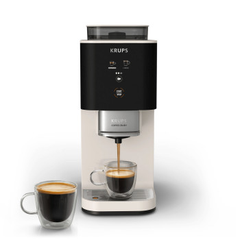 Krups SA4001E0 täysautomaattinen espressokeitin, norsunluu