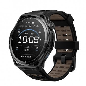 Amazfit Balance 3 51 mm älykello titaani musta, AMOLED, safiirilasi, Dual-Band GPS, 10 ATM, golf- ja HYROX-tila